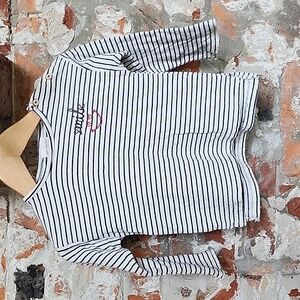 Zara Striped Long Sleeve Tee 18 - 24 M